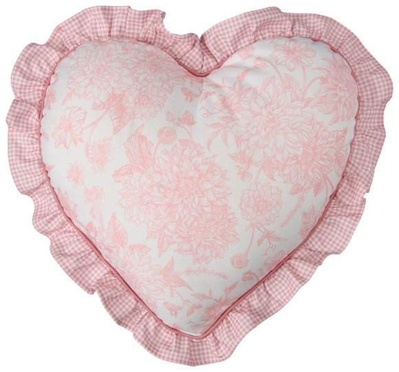 KIRKTON HOUSE Decor Pillow - Ruffle Heart