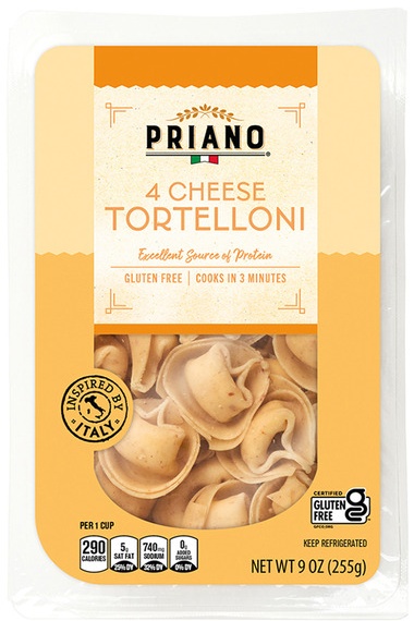 Priano Gluten Free Tortelloni - 4-Cheese