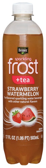 Benner Sparkling Frost Plus Tea - Strawberry Watermelon