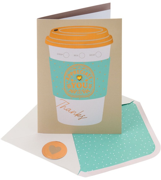 Pembrook Appreciation Week Card - Coffee