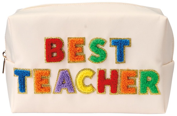 LS LIVE IN STYLE Teacher Appreciation Pouch - Best Teacher