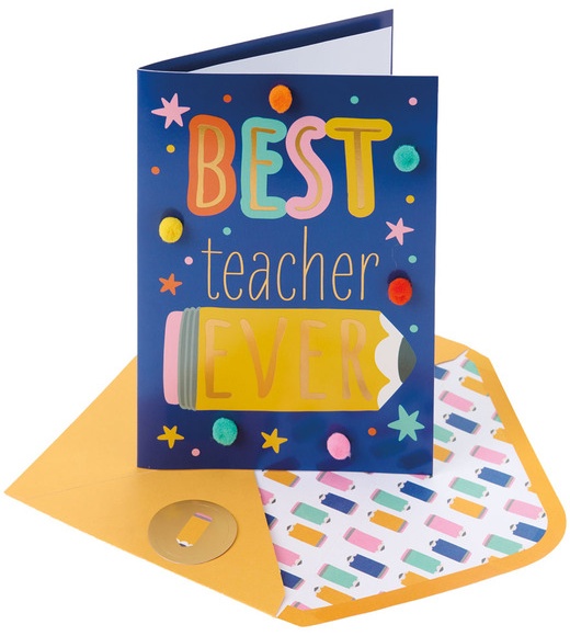 Pembrook Appreciation Week Card - Best Teacher