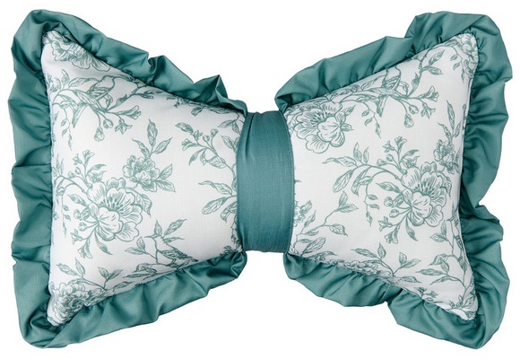 KIRKTON HOUSE Decor Pillow - Green Bow