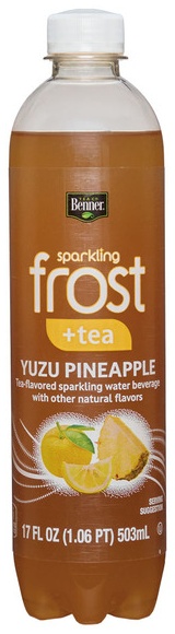 Benner Sparkling Frost Plus Tea - Yuzu Pineapple