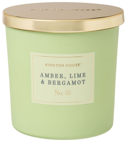 KIRKTON HOUSE Luxury 2 Wick Candle - Lime & Bergmot