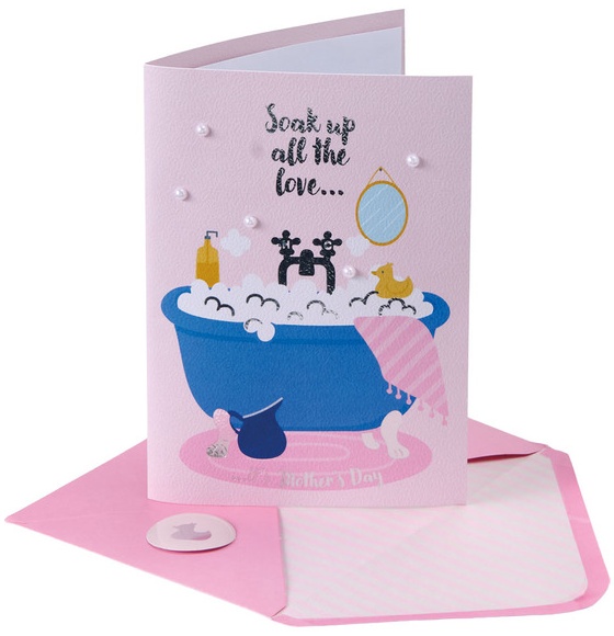 Pembrook Mother's Day Card - Bubble Bath