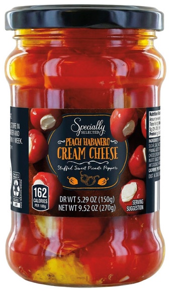 Specially Selected - Peach Habanero Cheese Stuffed Red Picante Pepper