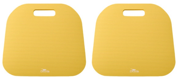 Crane 2 Pack Foam Seat Cushion - Yellow