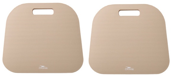 Crane 2 Pack Foam Seat Cushion - Beige