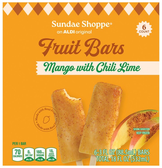Sundae Shoppe Mango Chili Lime Bars - 