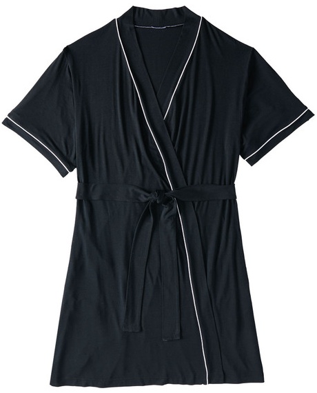 Serra XL/XXL Black Robe - 