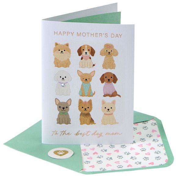 Pembrook Mother's Day Card - Dog Mom
