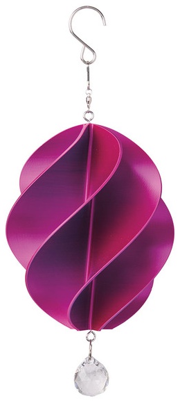 Belavi 3D Hanging Wind Spinner - Pink Violet