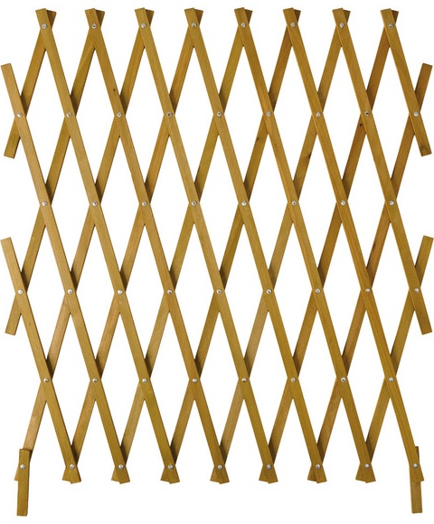 Belavi Wooden Trellis - Natural, Large