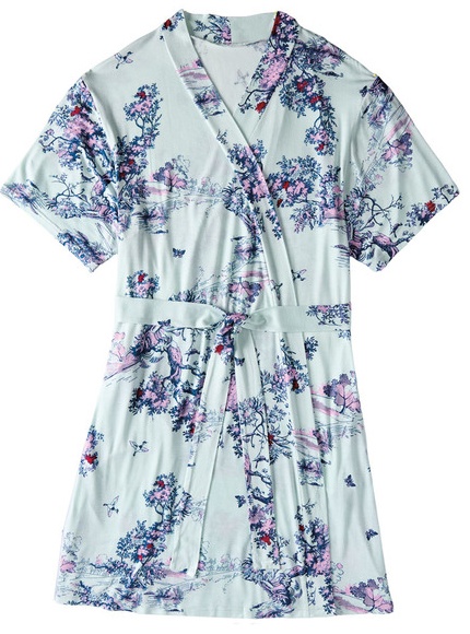 Serra Light Blue Robe - S/M