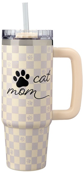 Adventuridge 30 oz Thirst Crusher Tumbler - Cat Mom