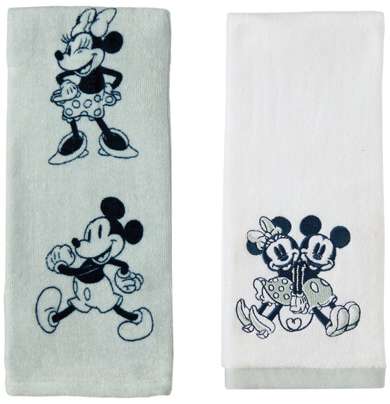 Disney - Mickey & Minnie 2Pk Hand Towels