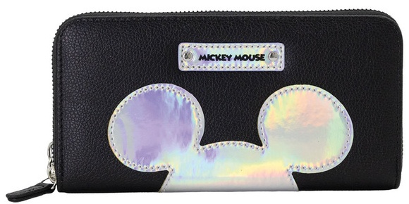 Disney Wallet - Black Opalescent Mickey