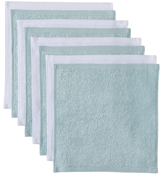 KIRKTON HOUSE 8Pk Washcloths - Blue