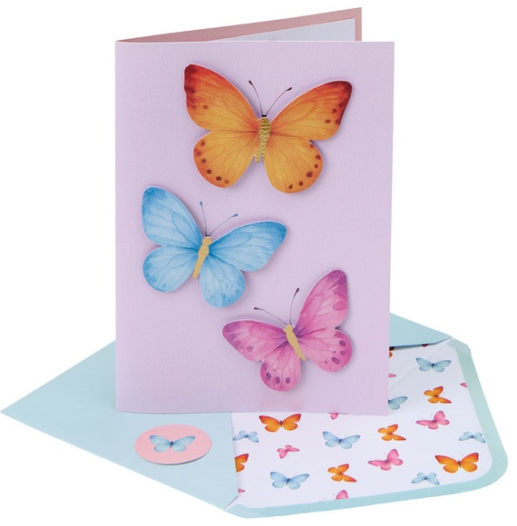 Pembrook Greeting Card - Butterflies