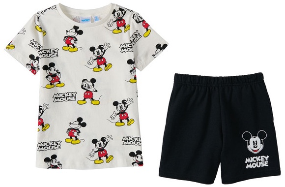 Disney Boys Disney Short Set - Mickey AOP 3T