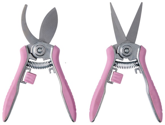 Gardenline Shears Assortment - Pink, Micro Pruner