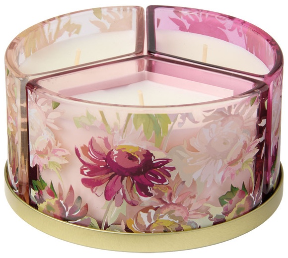 KIRKTON HOUSE 3 Segment Candle - Pink