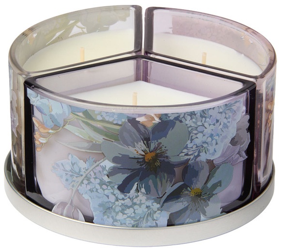 KIRKTON HOUSE 3 Segment Candle - Purple