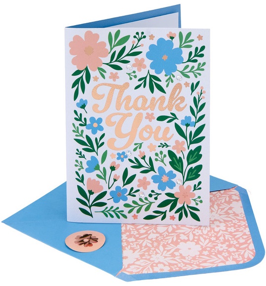 Pembrook Greeting Card - Thank You