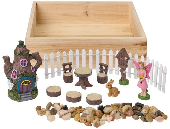 Belavi Fairy Garden Kit - Teapot