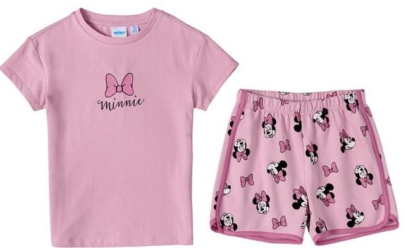 Disney Girls Disney Short or Skort Set - Minnie Bow M