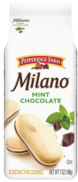 Pepperidge Farm Milano - Mint Chocolate Cookies
