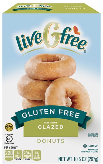 liveGfree Donuts - Gluten Free Glazed