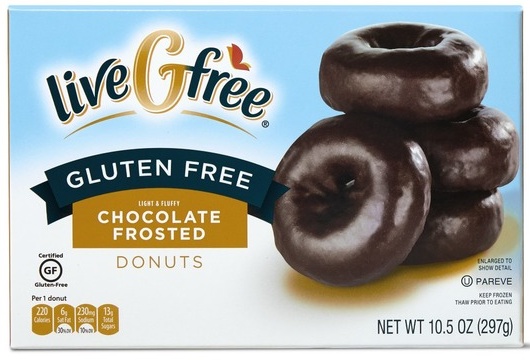 liveGfree Donuts - Chocolate Gluten Free