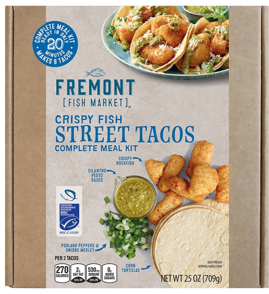 Fremont Fish Market Street Taco Meal - Crispy Kit