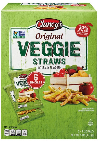 Clancy's Veggie Straw Multipack - 