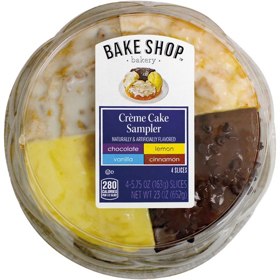 Bake Shop Creme Cake Sampler - 