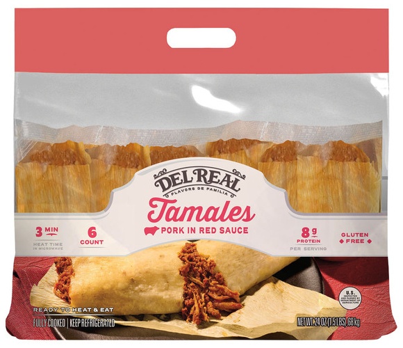 Del Real Pork Tamales - 