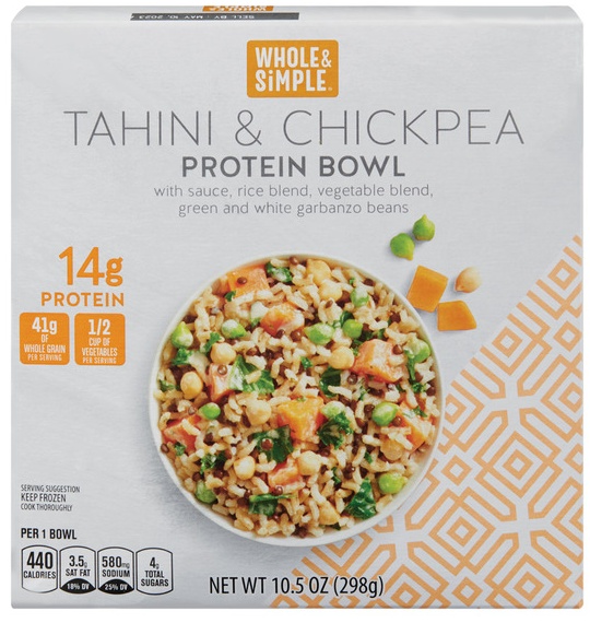 Whole & Simple Tahini & Chickpea Protein Bowl - 