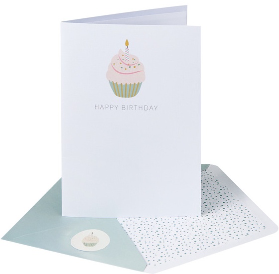 Pembrook Greeting Card - Cupcake