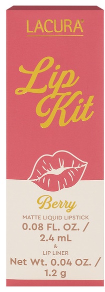 Lacura Lip Kit - Berry