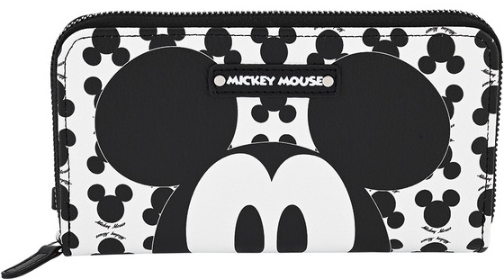 Disney Wallet - Black/White Mickey