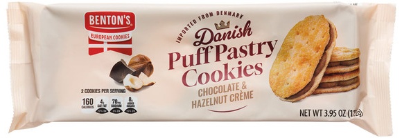 Benton's - Chocolate Hazelnut Danish Puff Pastry Cookie