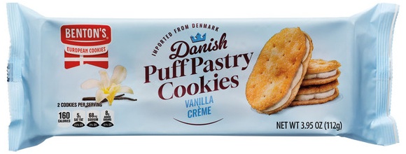 Benton's - Vannilla Puff Pastry Cookie