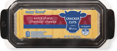 Happy Farms Extra Sharp Cheddar or Gouda Cracker Cuts