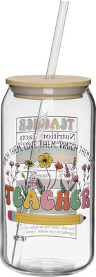 Crofton Glass Cup with Lid