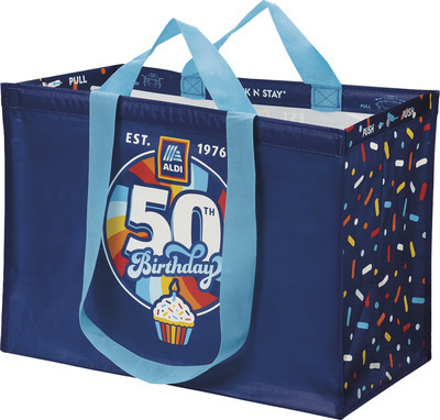 ALDI 50th Birthday Bag