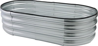 Gardenline Galvanized Garden Bed