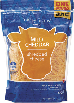 Happy Farms Mild Cheddar Shredded Cheese