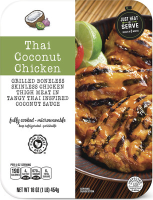 Park Street Deli Hawaiian or Thai Coconut Chicken